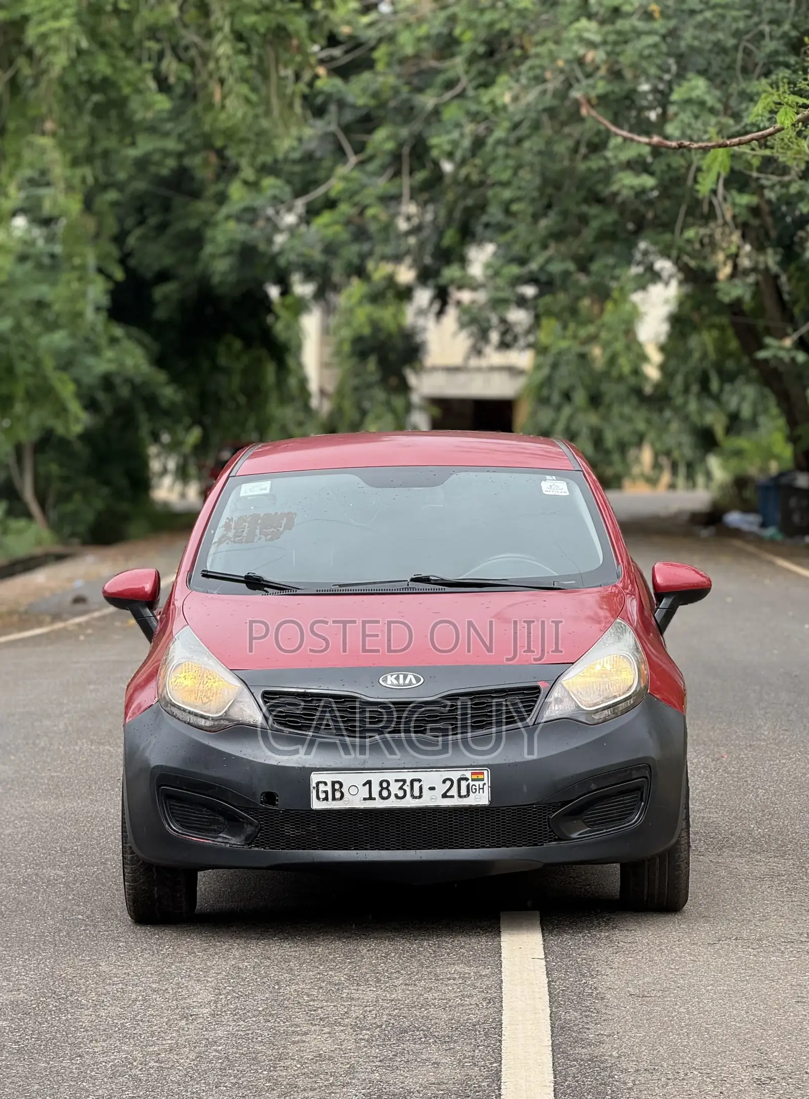 Kia Rio EX 4dr Sedan (1.6L 4cyl 6A) 2015 Red