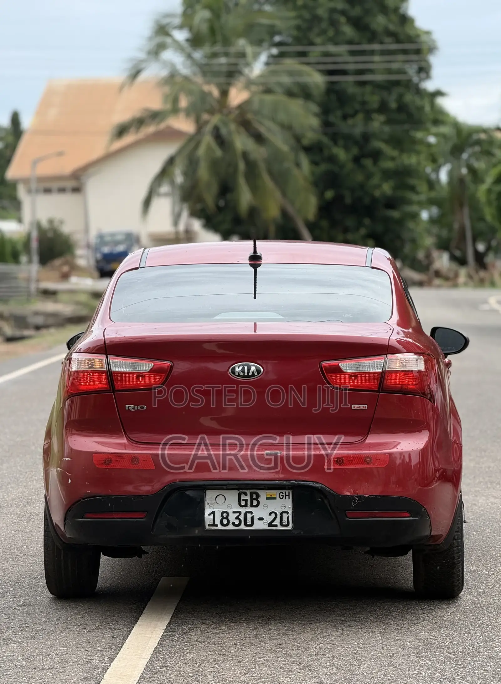 Kia Rio EX 4dr Sedan (1.6L 4cyl 6A) 2015 Red