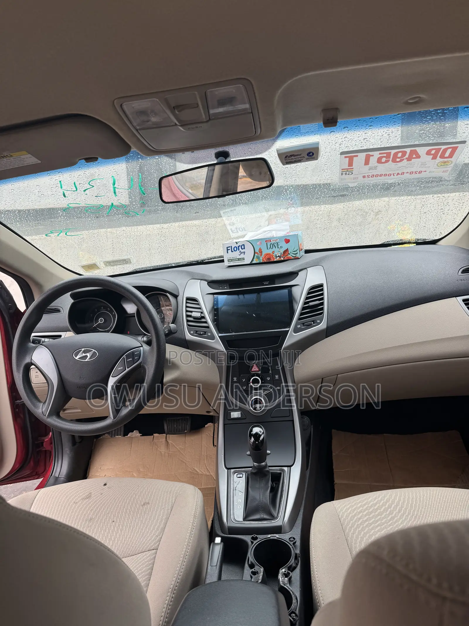 Hyundai Elantra 2016 Red