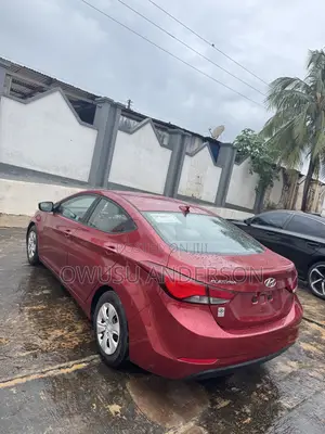 Hyundai Elantra 2016 Red