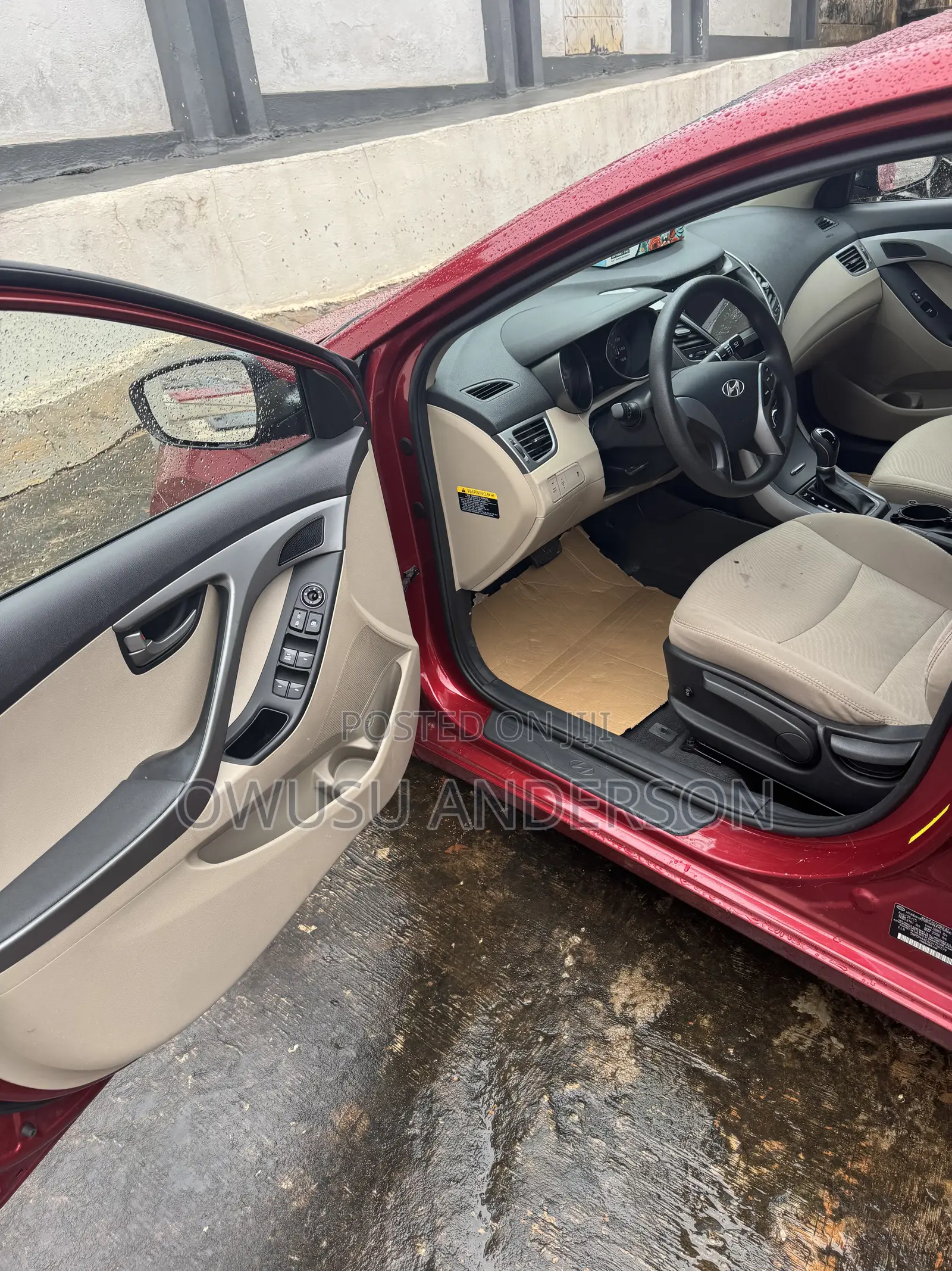 Hyundai Elantra 2016 Red