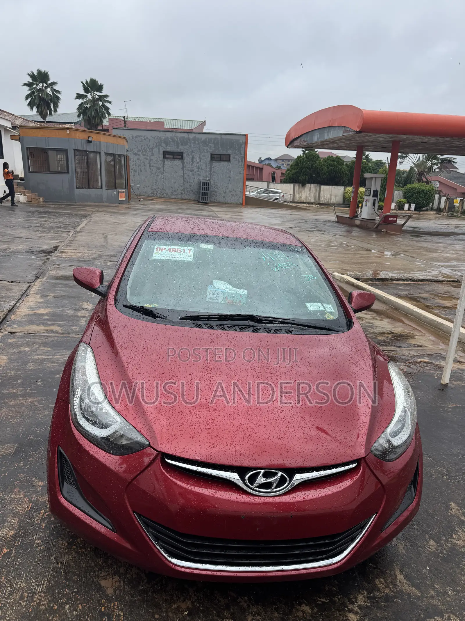 Hyundai Elantra 2016 Red