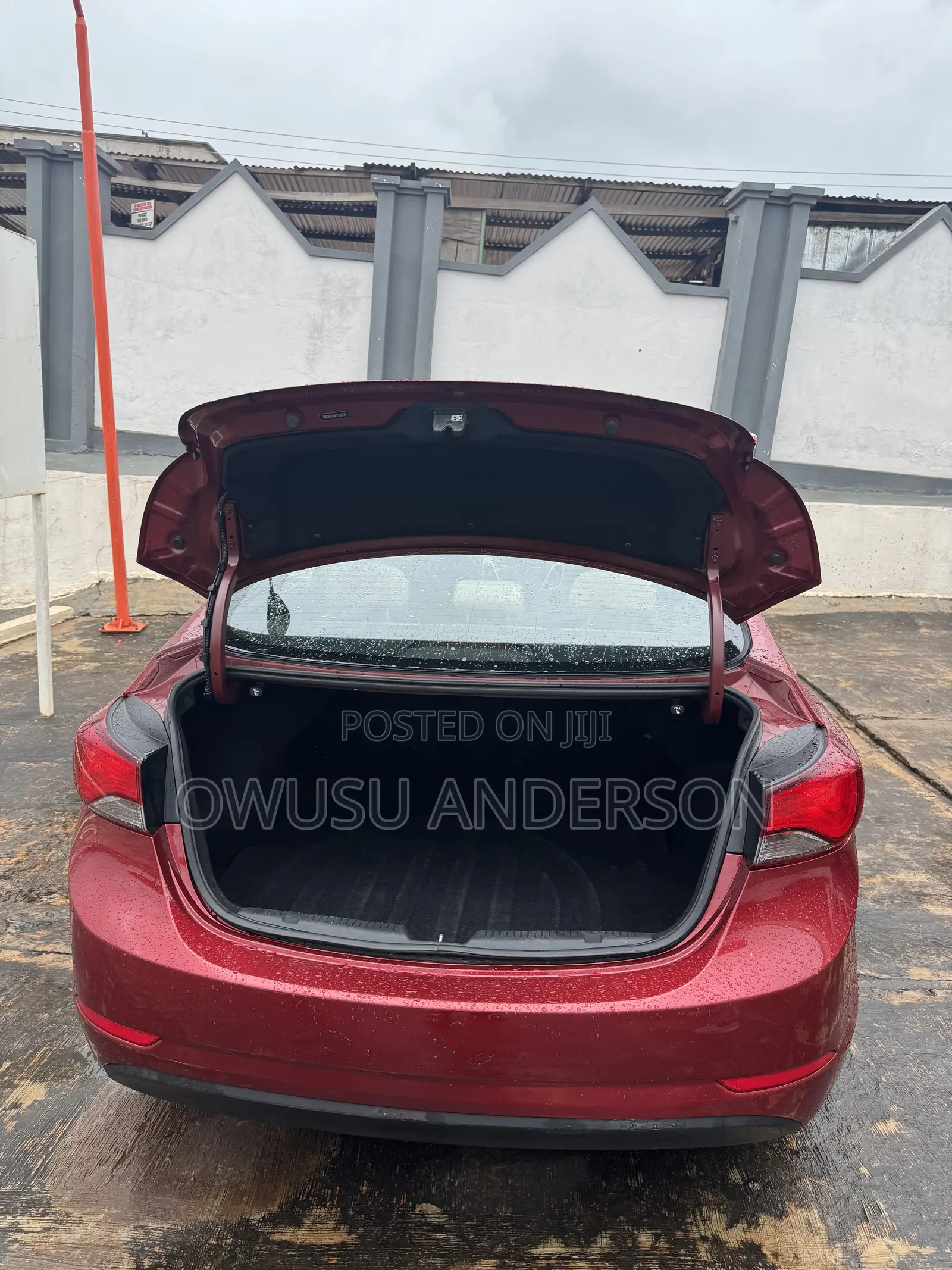 Hyundai Elantra 2016 Red