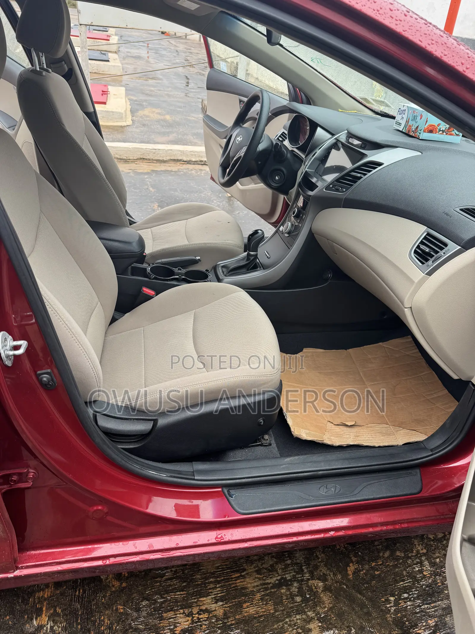 Hyundai Elantra 2016 Red