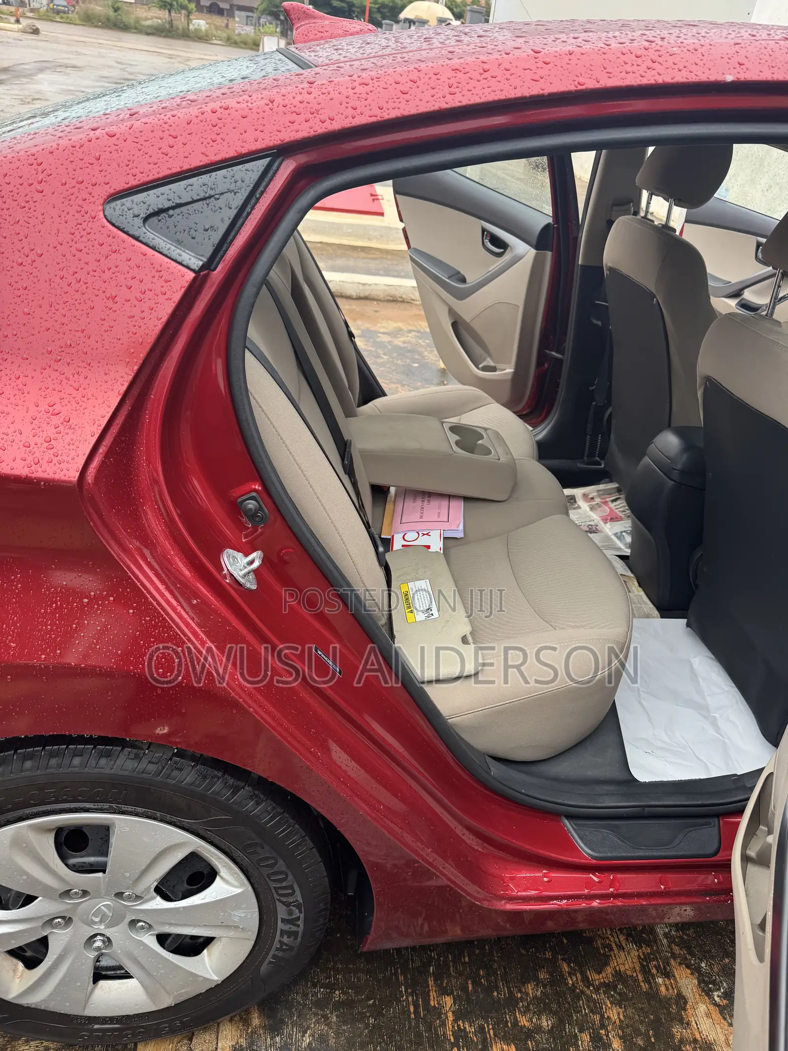 Hyundai Elantra 2016 Red