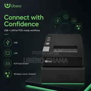 Ubero P1 80mm Pos Thermal Receipt Printer