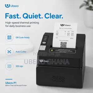 Ubero P1 80mm Pos Thermal Receipt Printer