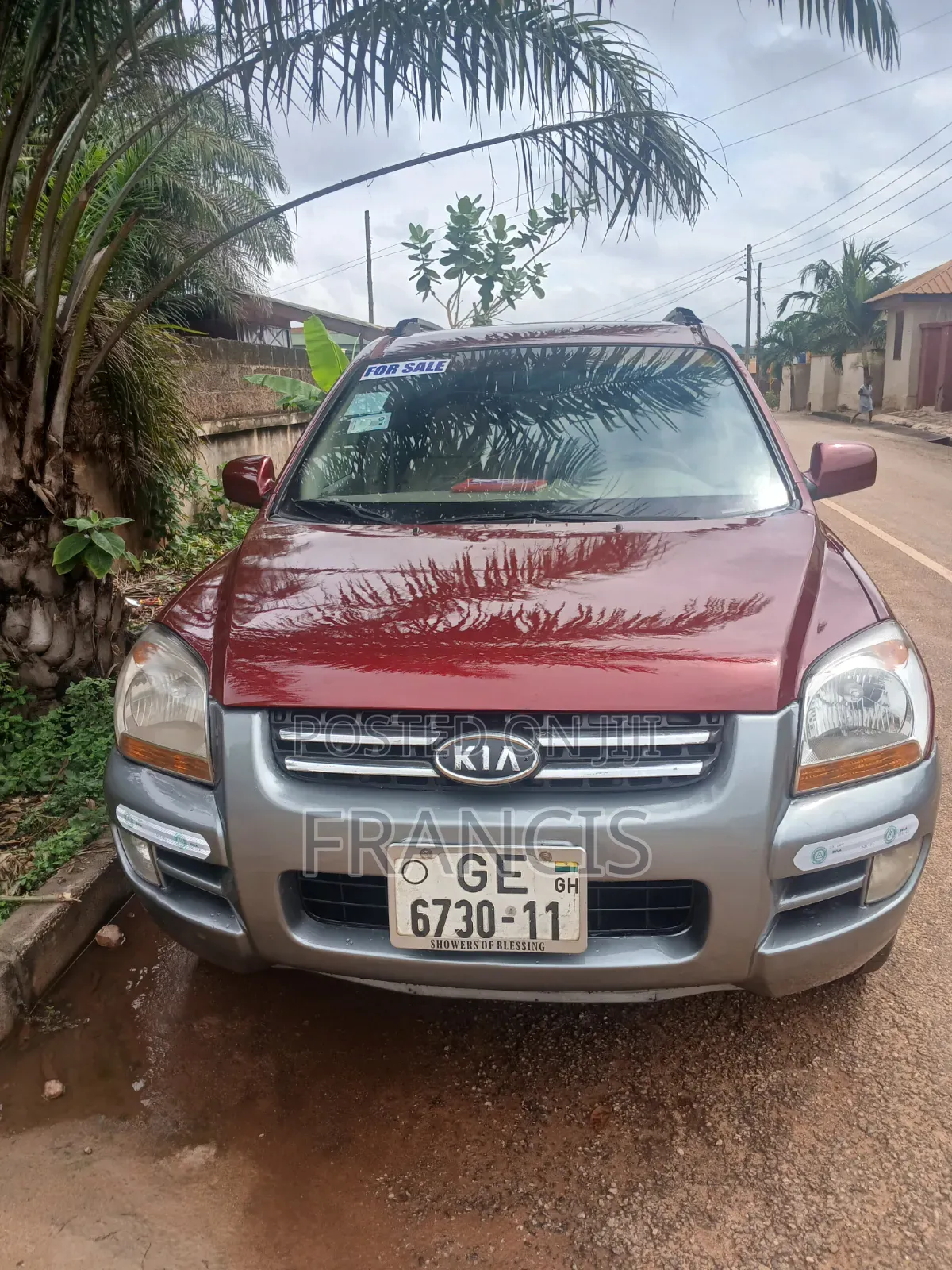 Kia Sportage 2007 Red