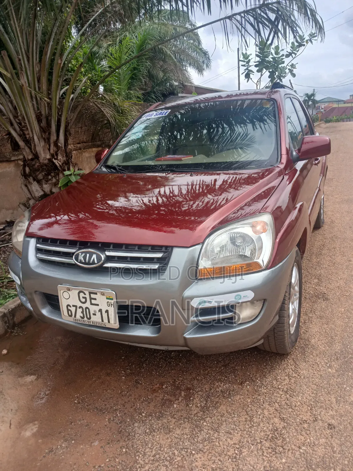Kia Sportage 2007 Red
