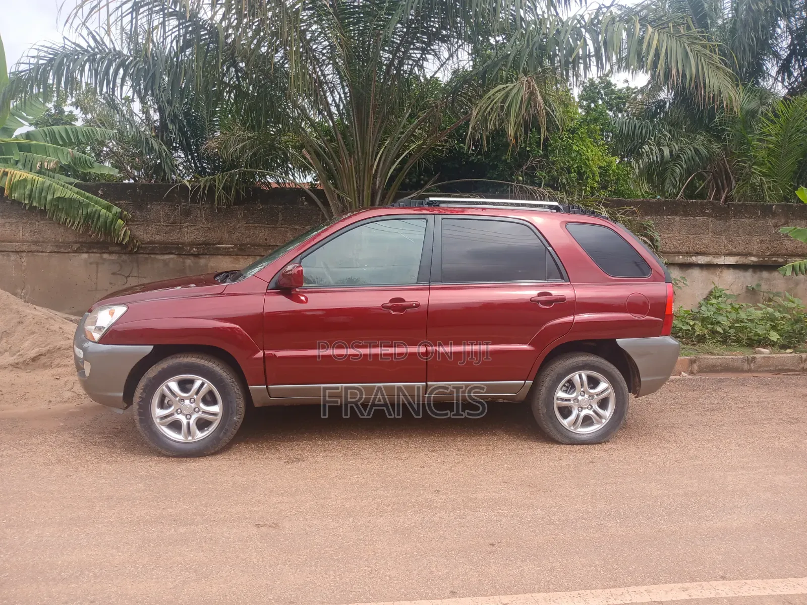 Kia Sportage 2007 Red