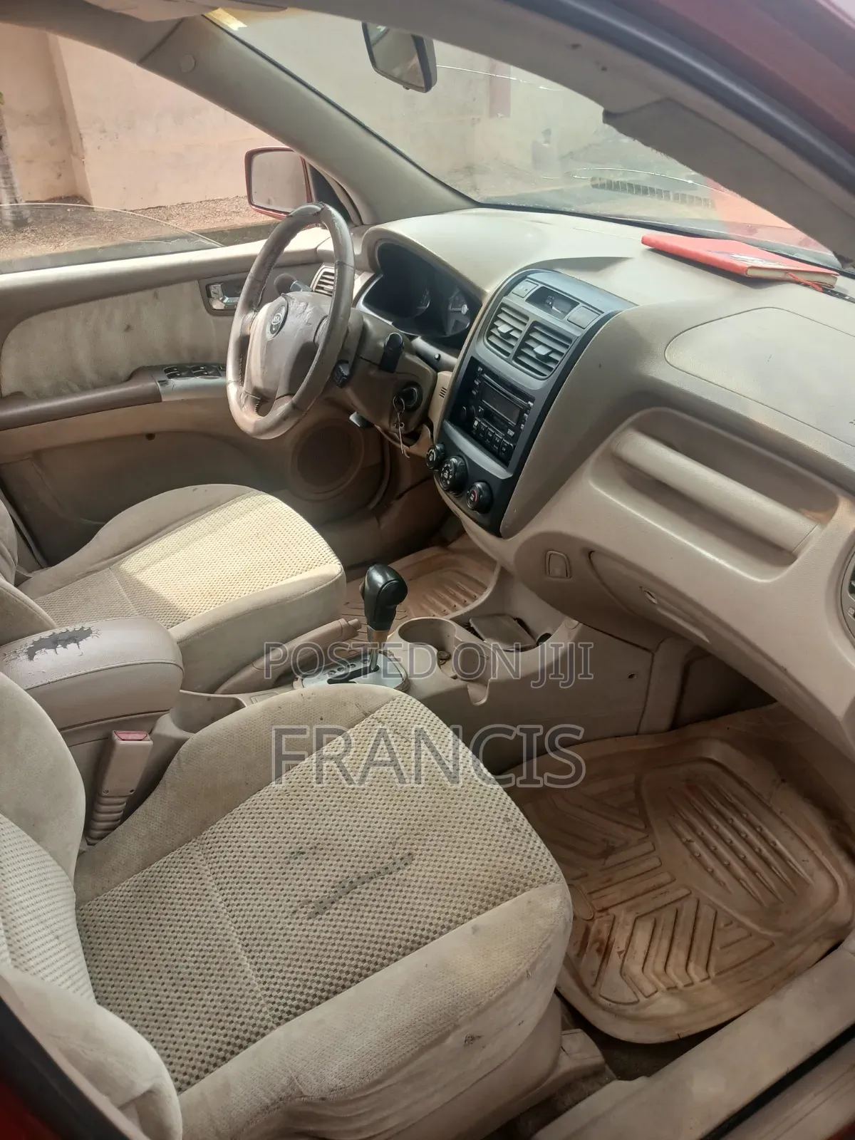 Kia Sportage 2007 Red