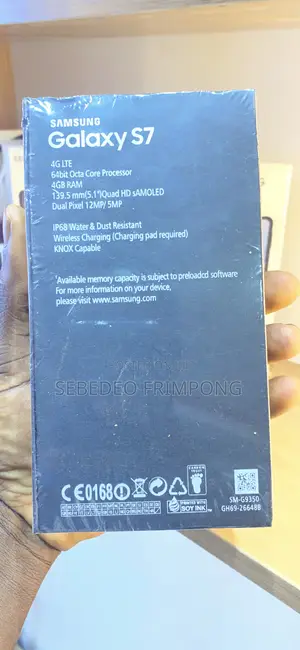 New Samsung Galaxy S7 32 GB Black