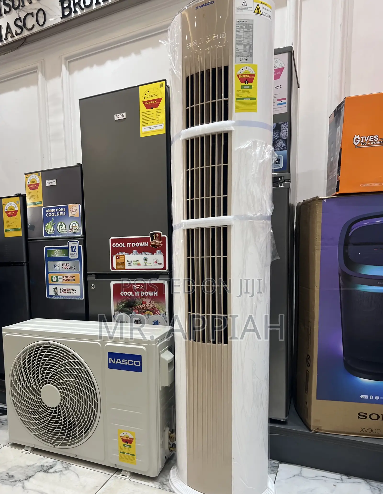 Check Out Durable Nasco 2.0hp Floor Standing Ac(White)