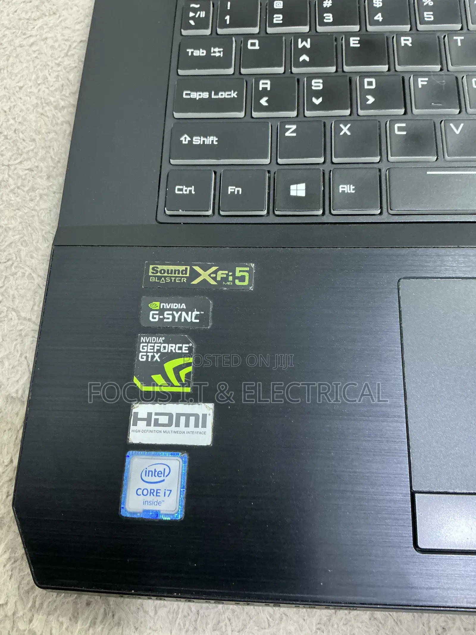 Laptop Clevo P17SM 16GB Intel Core i7 SSD 512GB