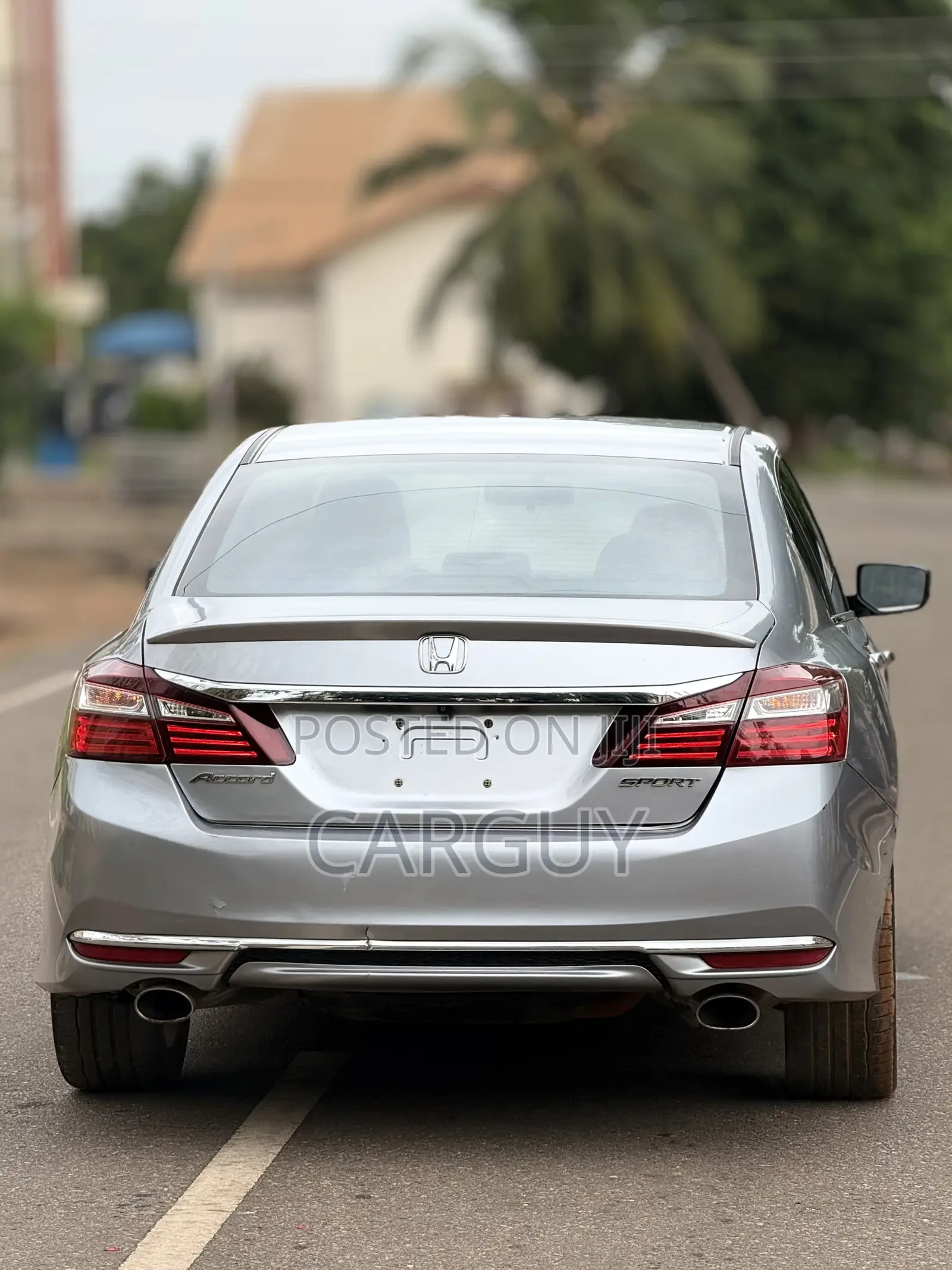 Honda Accord Sport 4dr Sedan FWD (2.4L 4cyl 2A) 2017 Silver