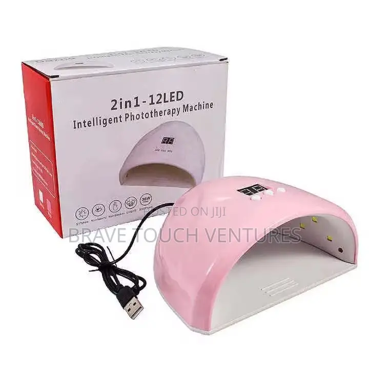 Uv Nail Lamp Dryer With 12 Led