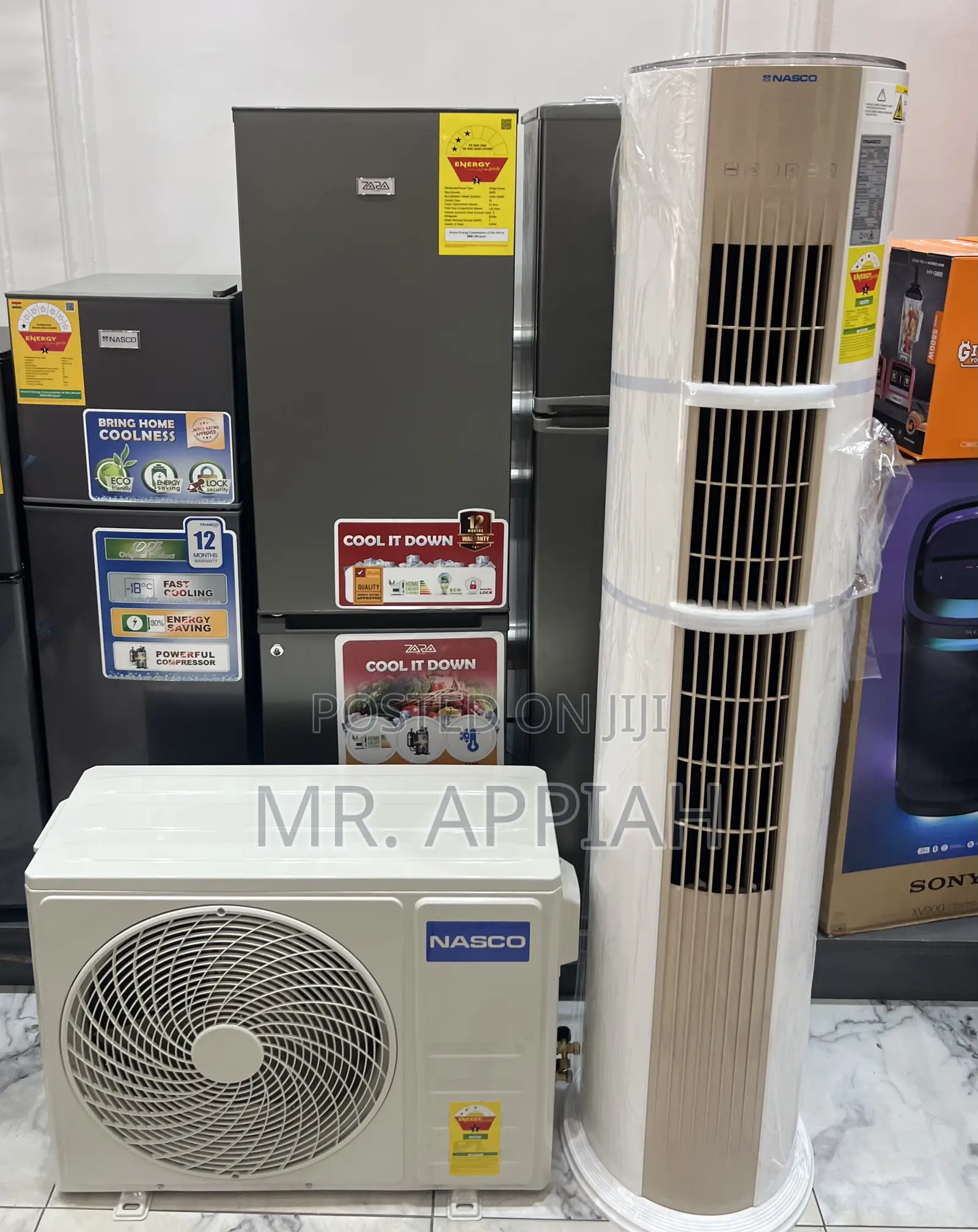 Floor Standing Nasco 2.0hp Air Conditioner(White).
