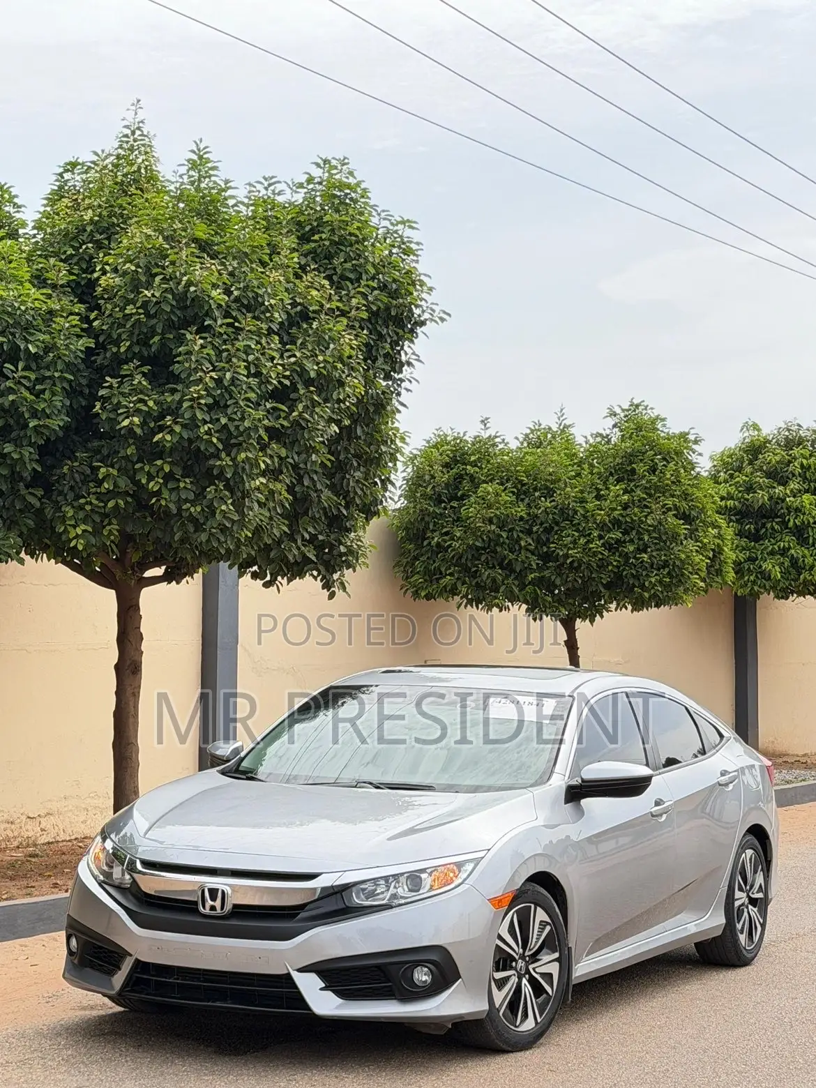 Honda Civic EX-L Sedan 2018 Silver