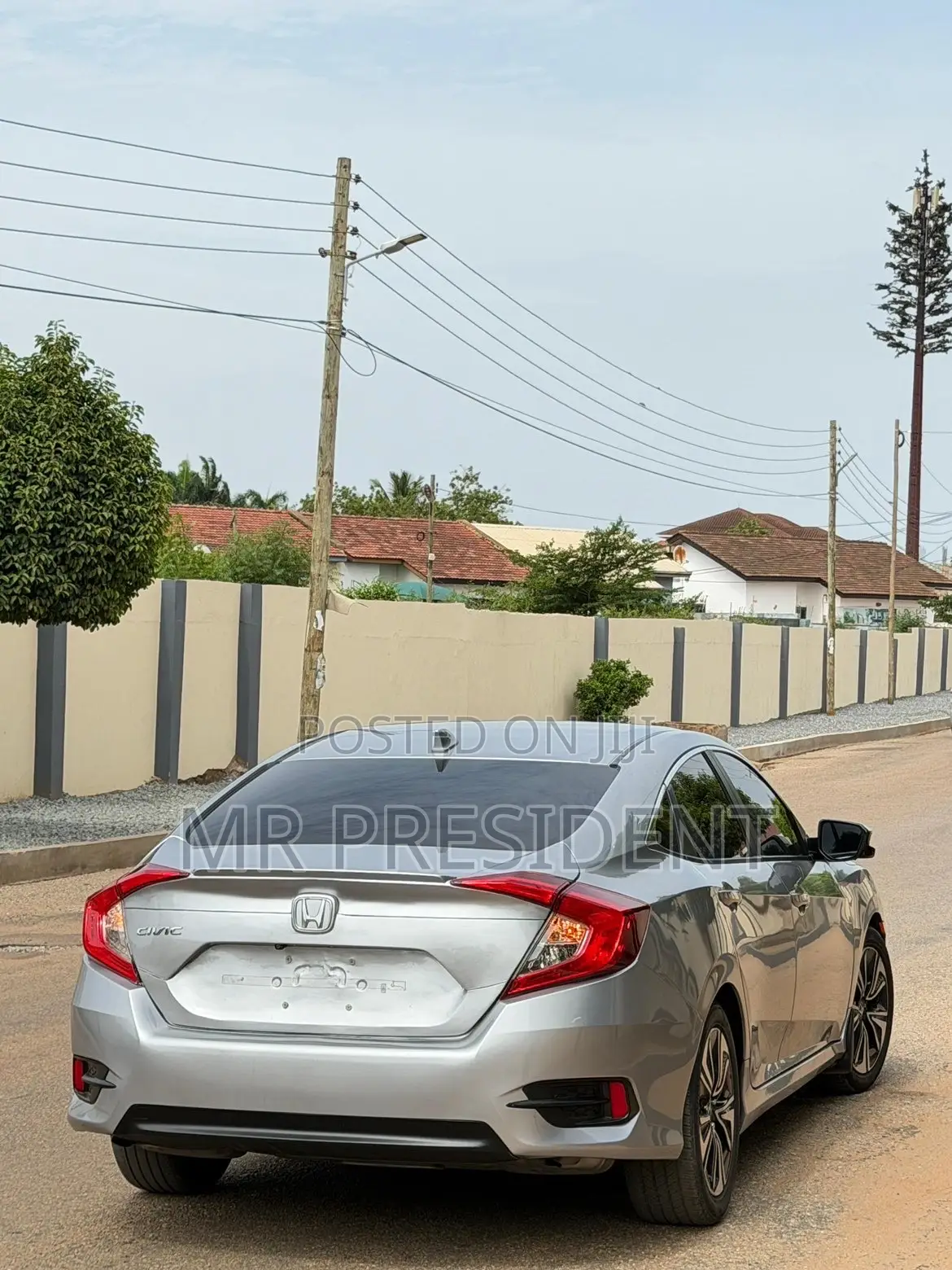Honda Civic EX-L Sedan 2018 Silver