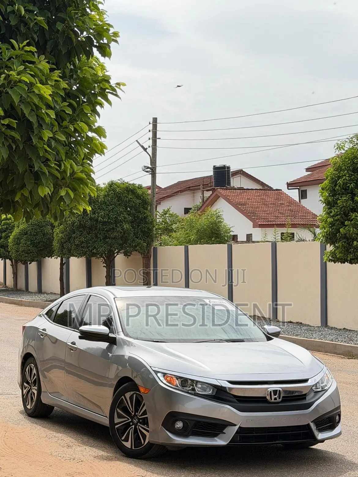 Honda Civic EX-L Sedan 2018 Silver
