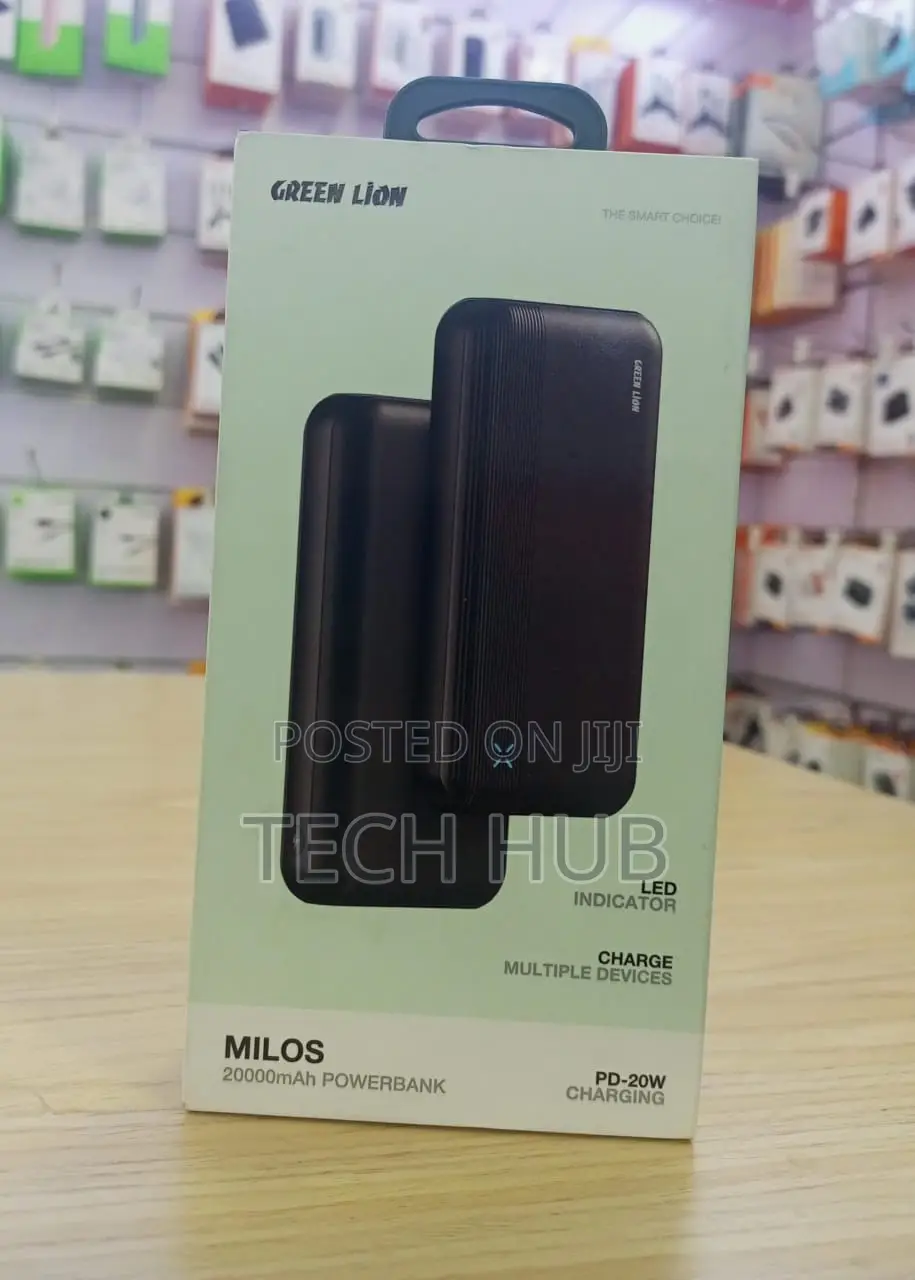 Green Lion Milos 20000mah Powerbank Pd20w