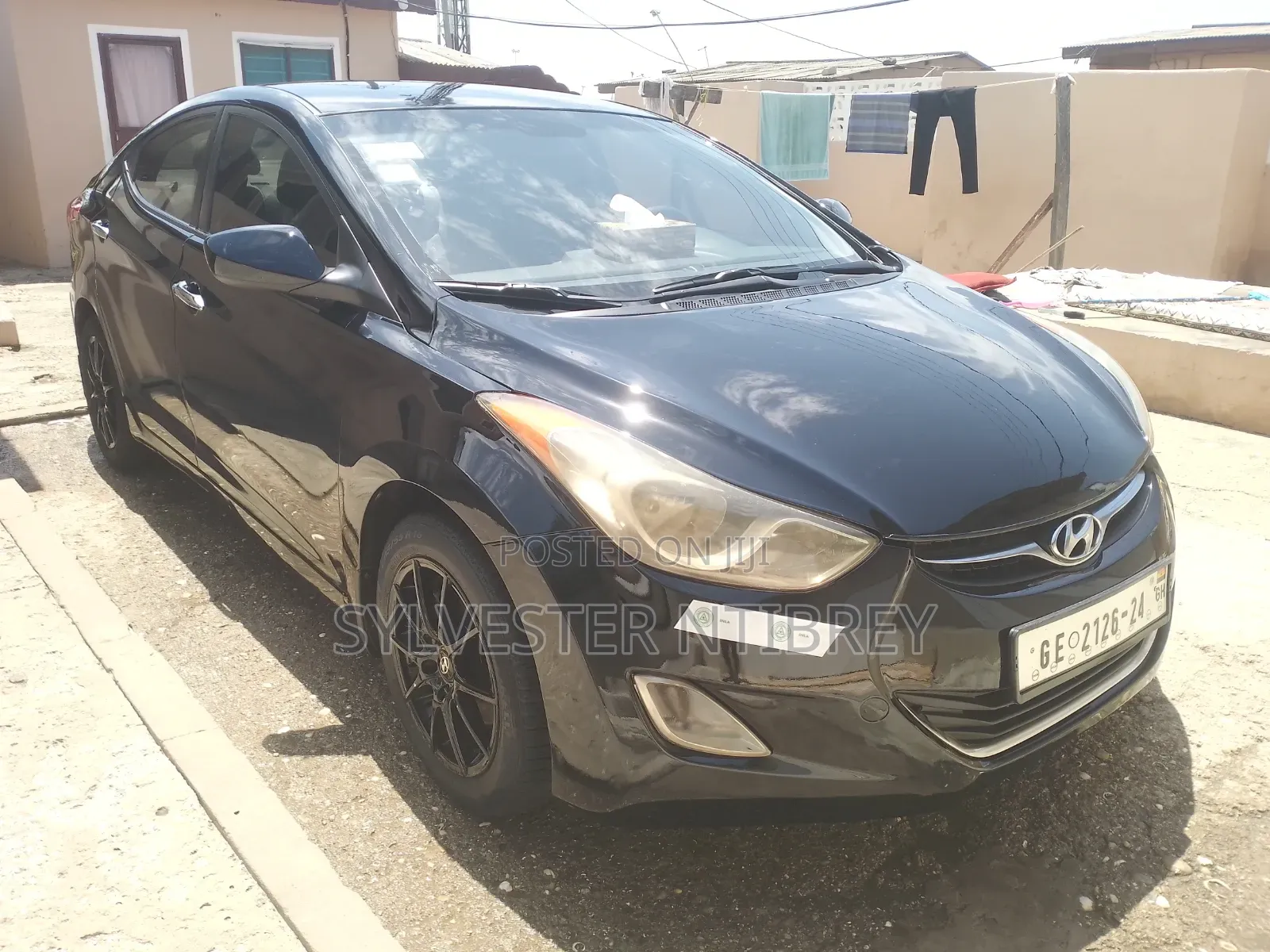 Hyundai Elantra GLS Sedan FWD (1.8L 4cyl 6A) 2013 Black