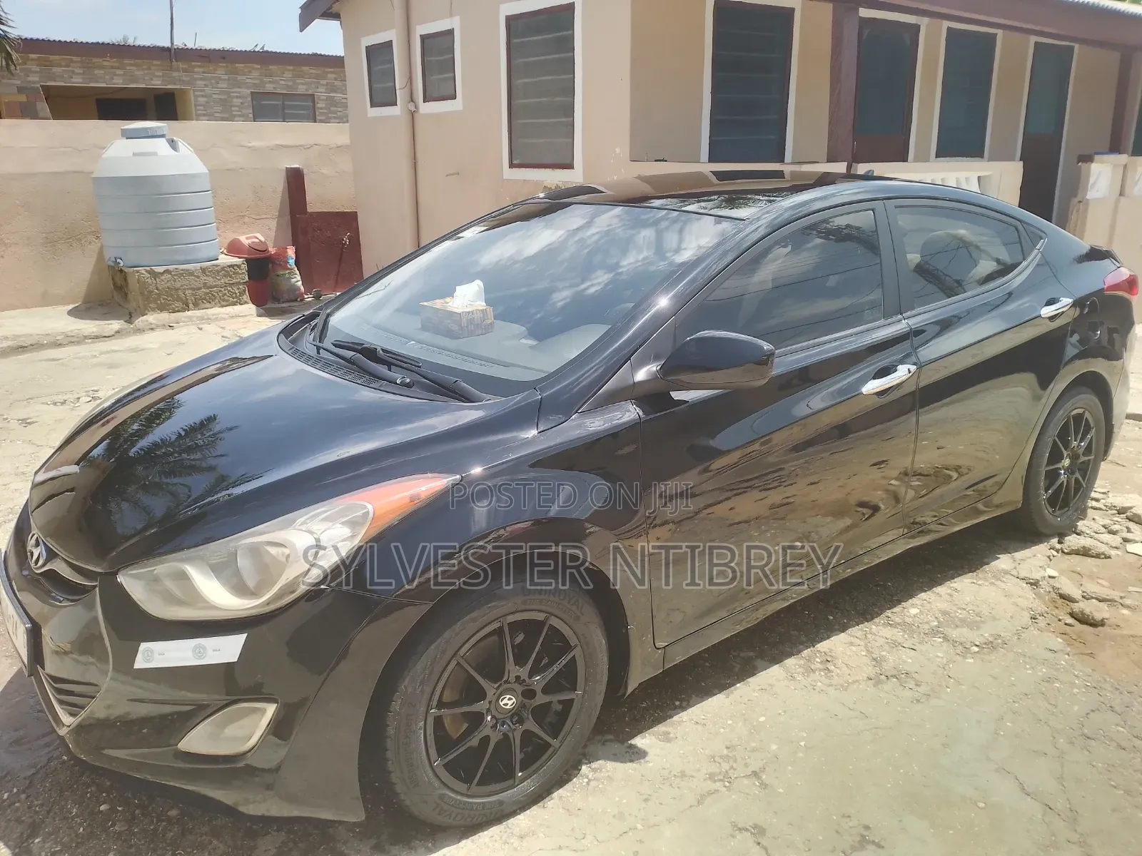 Hyundai Elantra GLS Sedan FWD (1.8L 4cyl 6A) 2013 Black