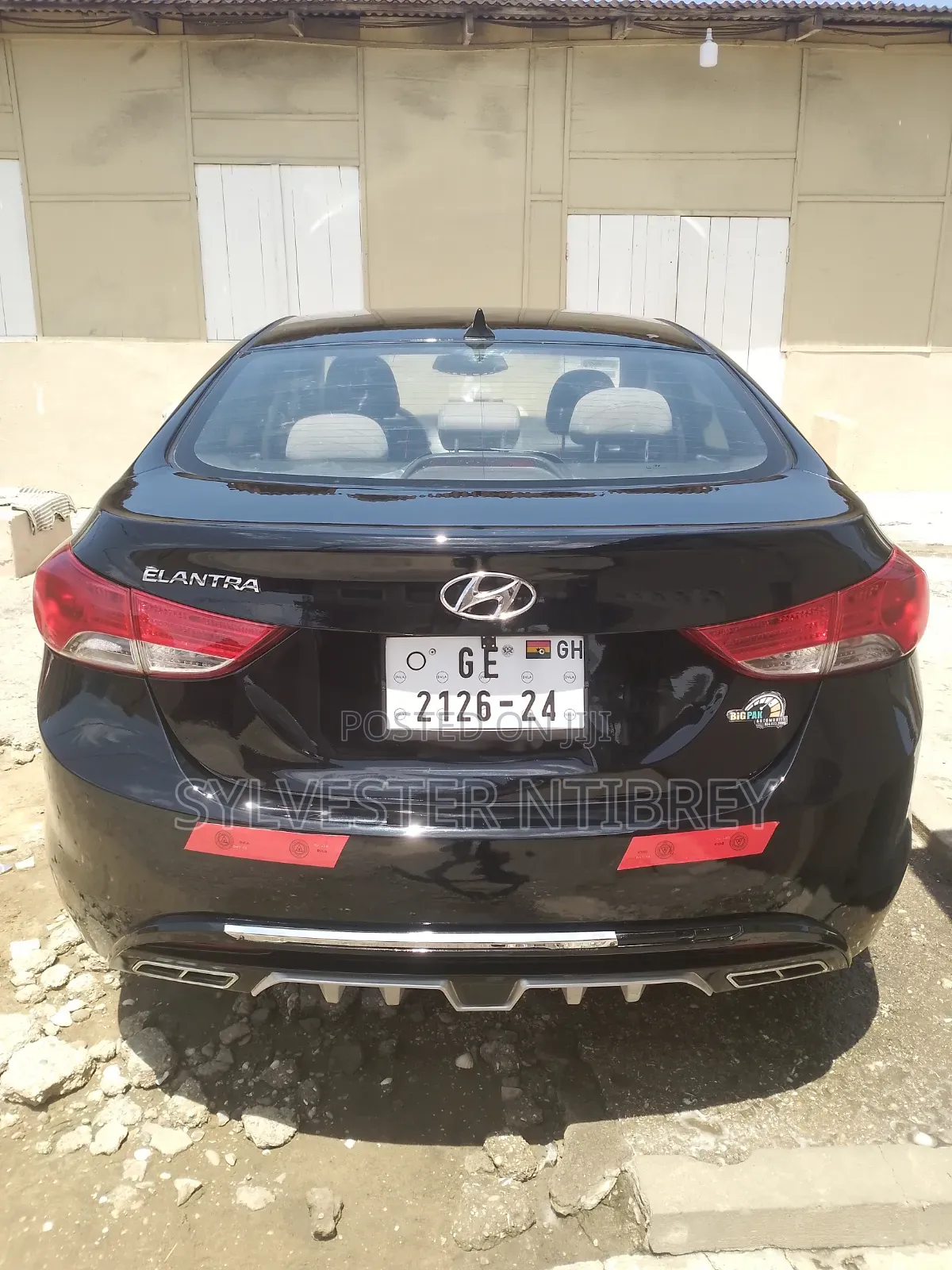 Hyundai Elantra GLS Sedan FWD (1.8L 4cyl 6A) 2013 Black