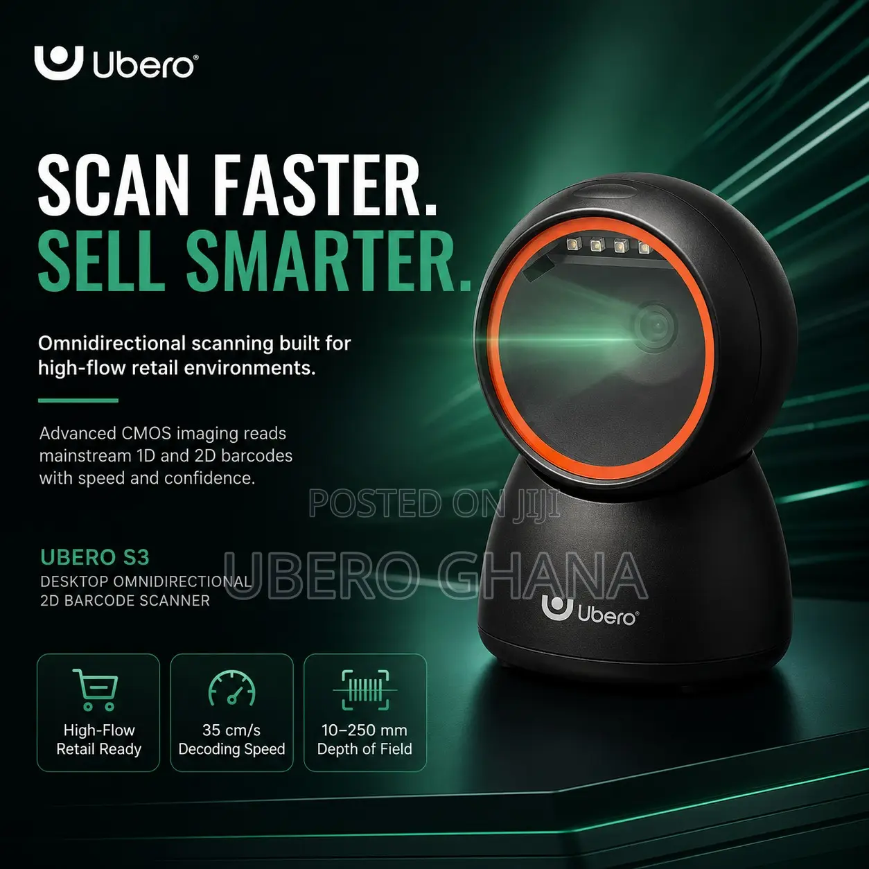S3 Desktop 2d Barcode Scanner