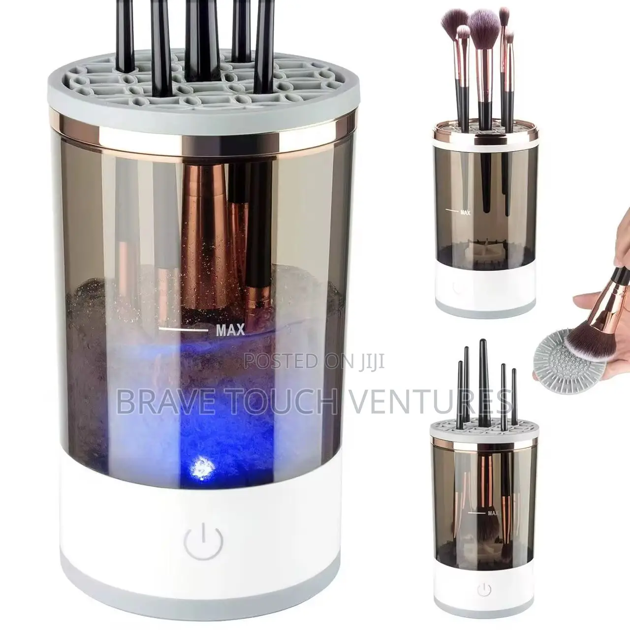 Automatic Spinning Makeup Brush Cleaner Kit