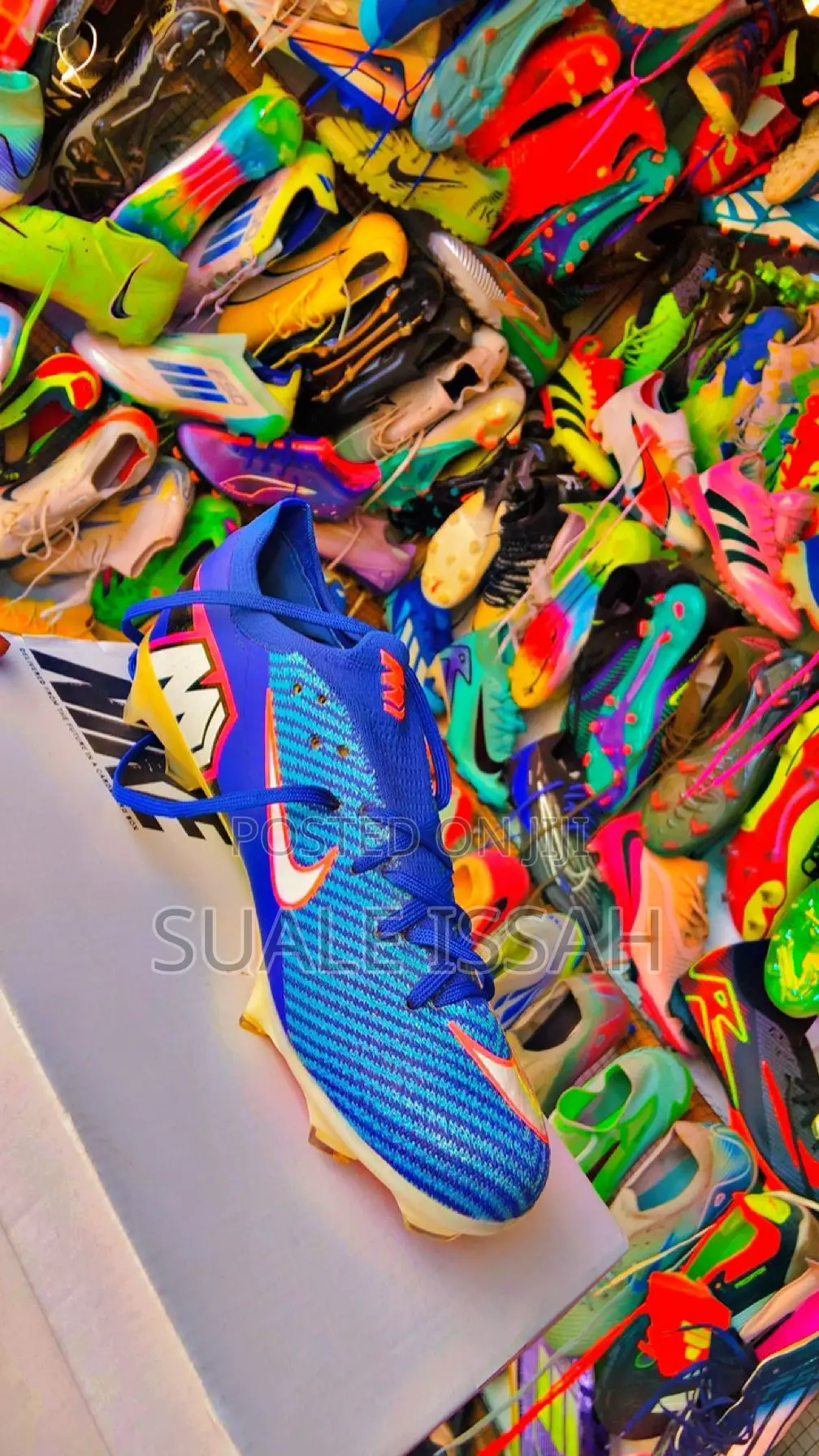 Nike and Addidas Cleats for Latest Season.