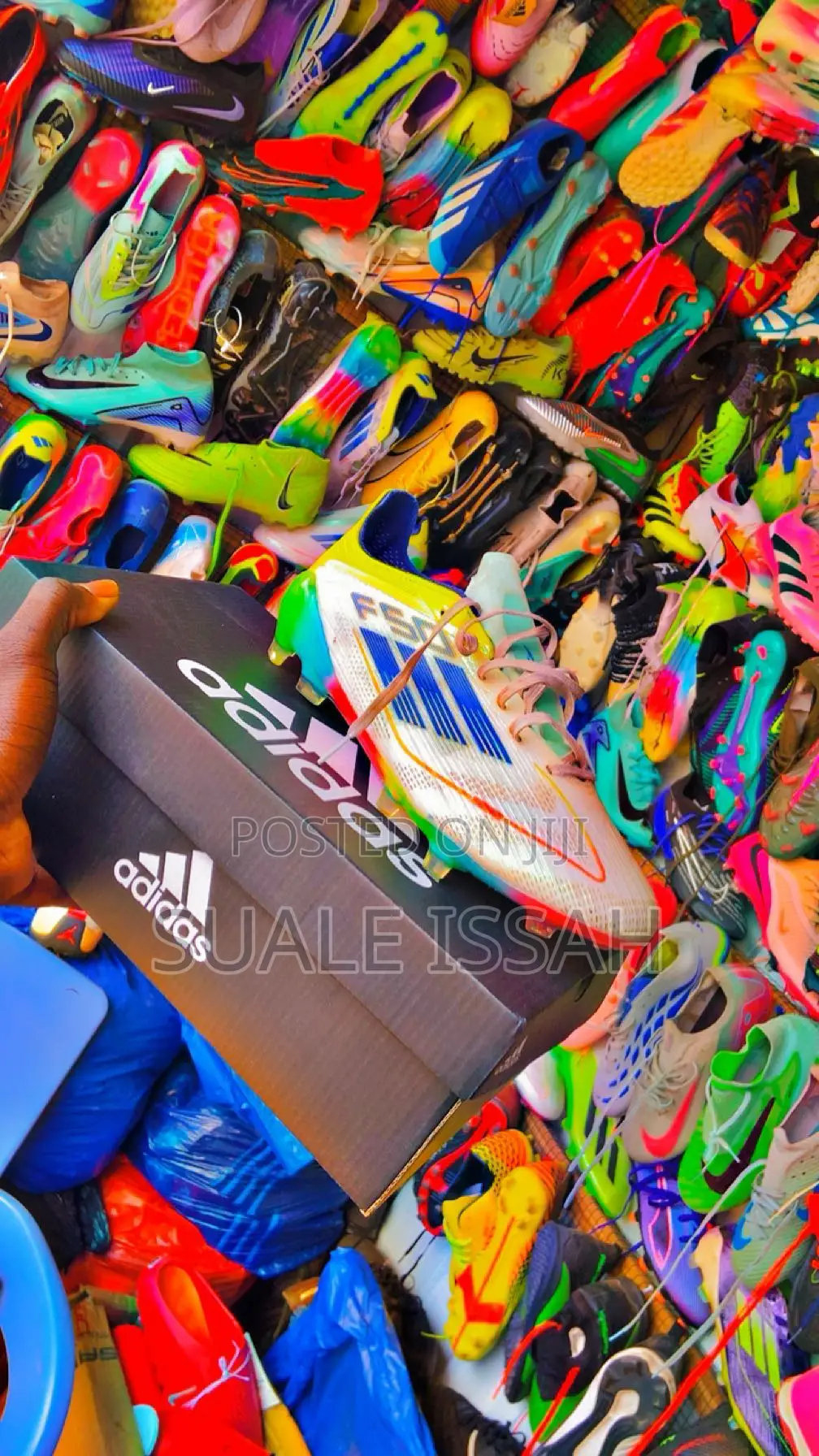 Nike and Addidas Cleats for Latest Season.