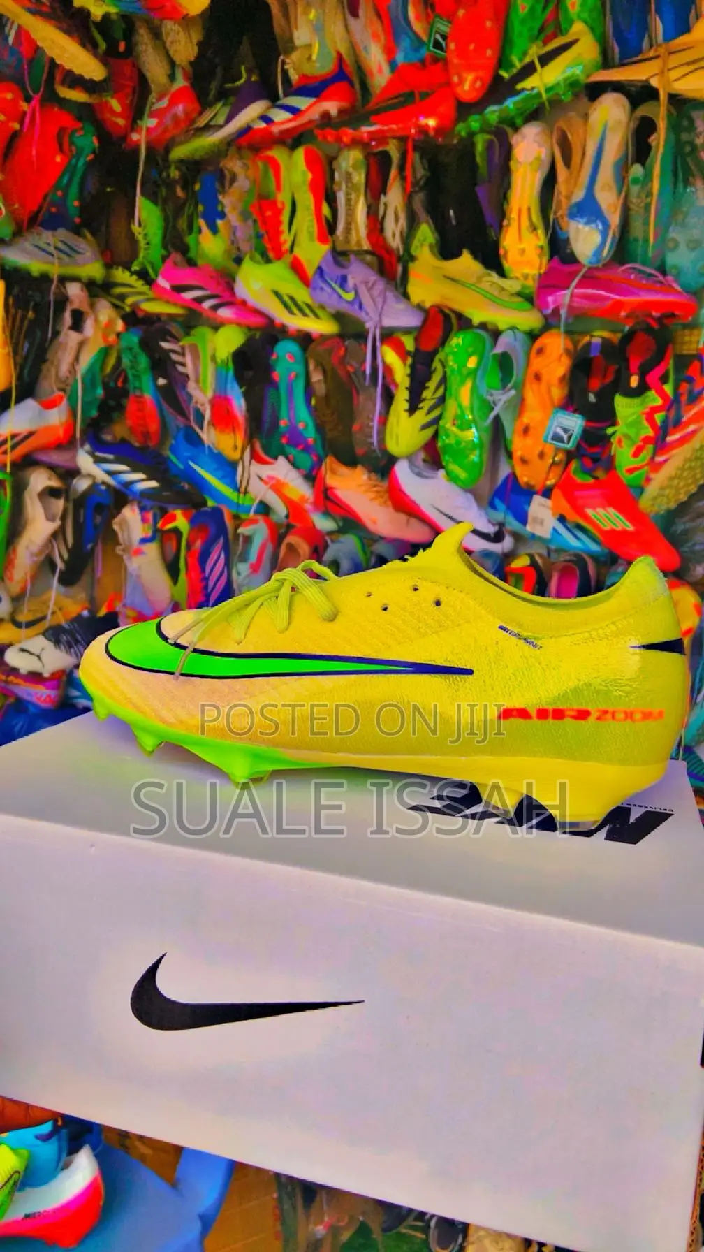 Nike and Addidas Cleats for Latest Season.
