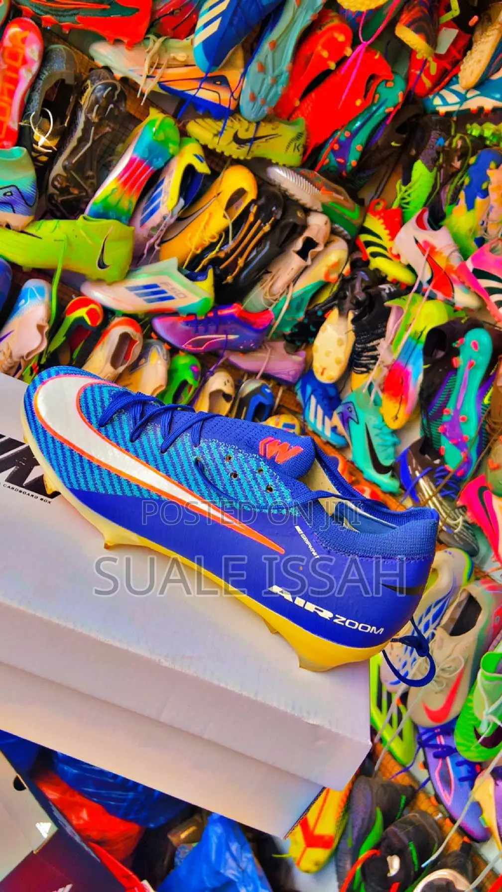 Nike and Addidas Cleats for Latest Season.