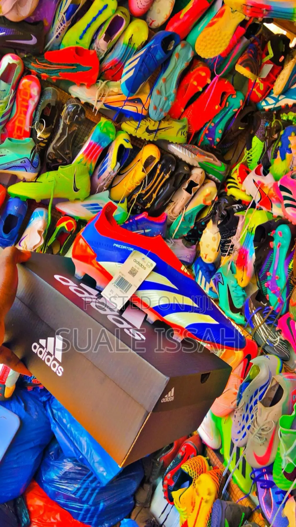 Nike and Addidas Cleats for Latest Season.