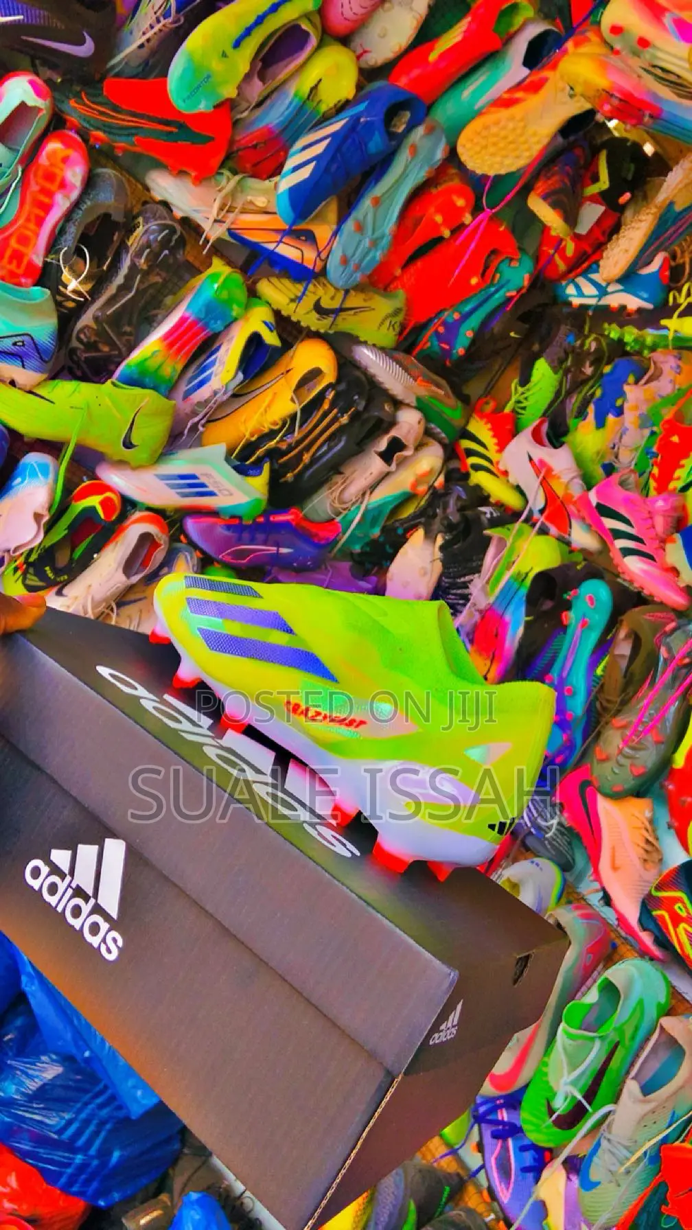 Nike and Addidas Cleats for Latest Season.