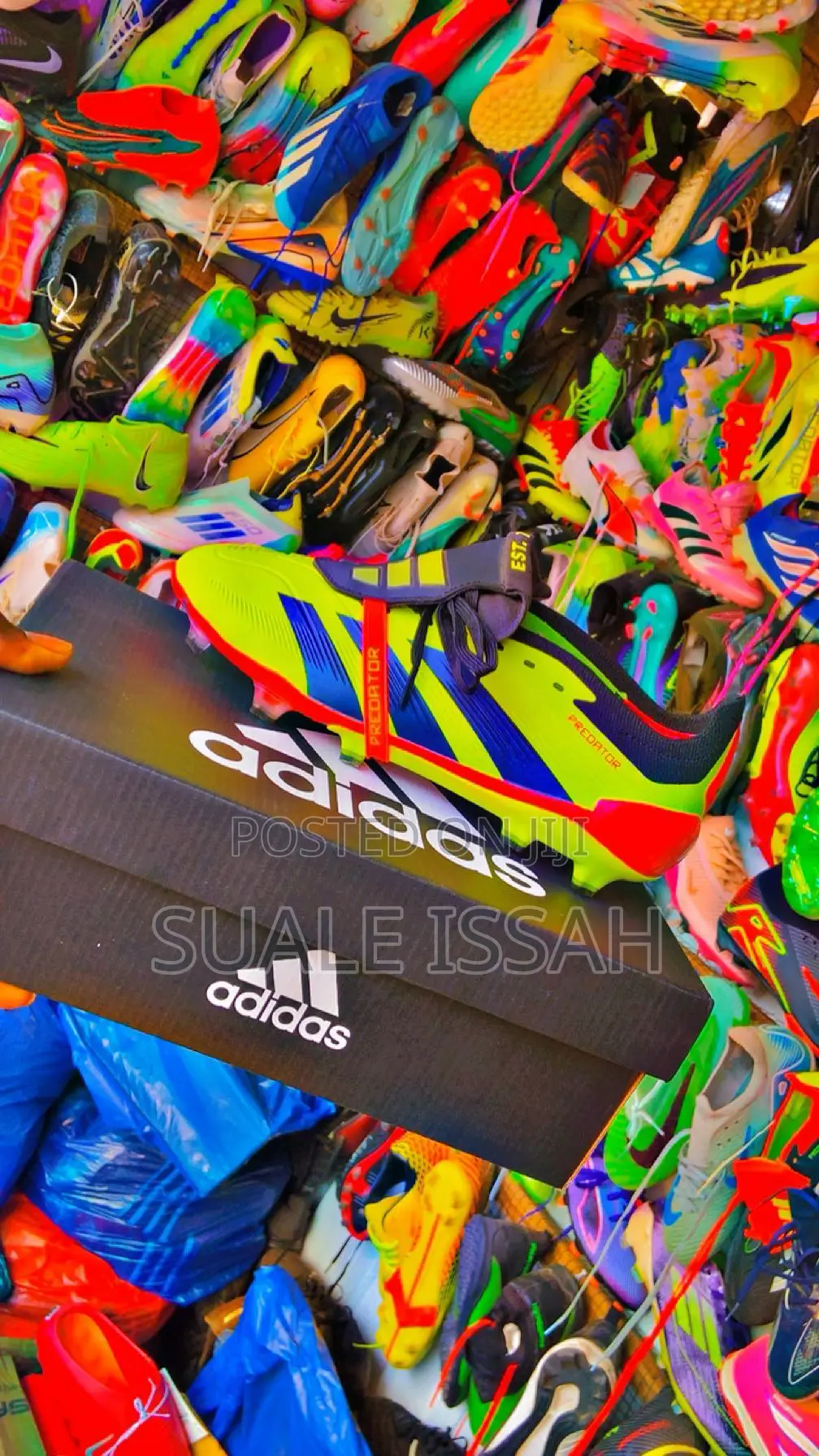 Nike and Addidas Cleats for Latest Season.