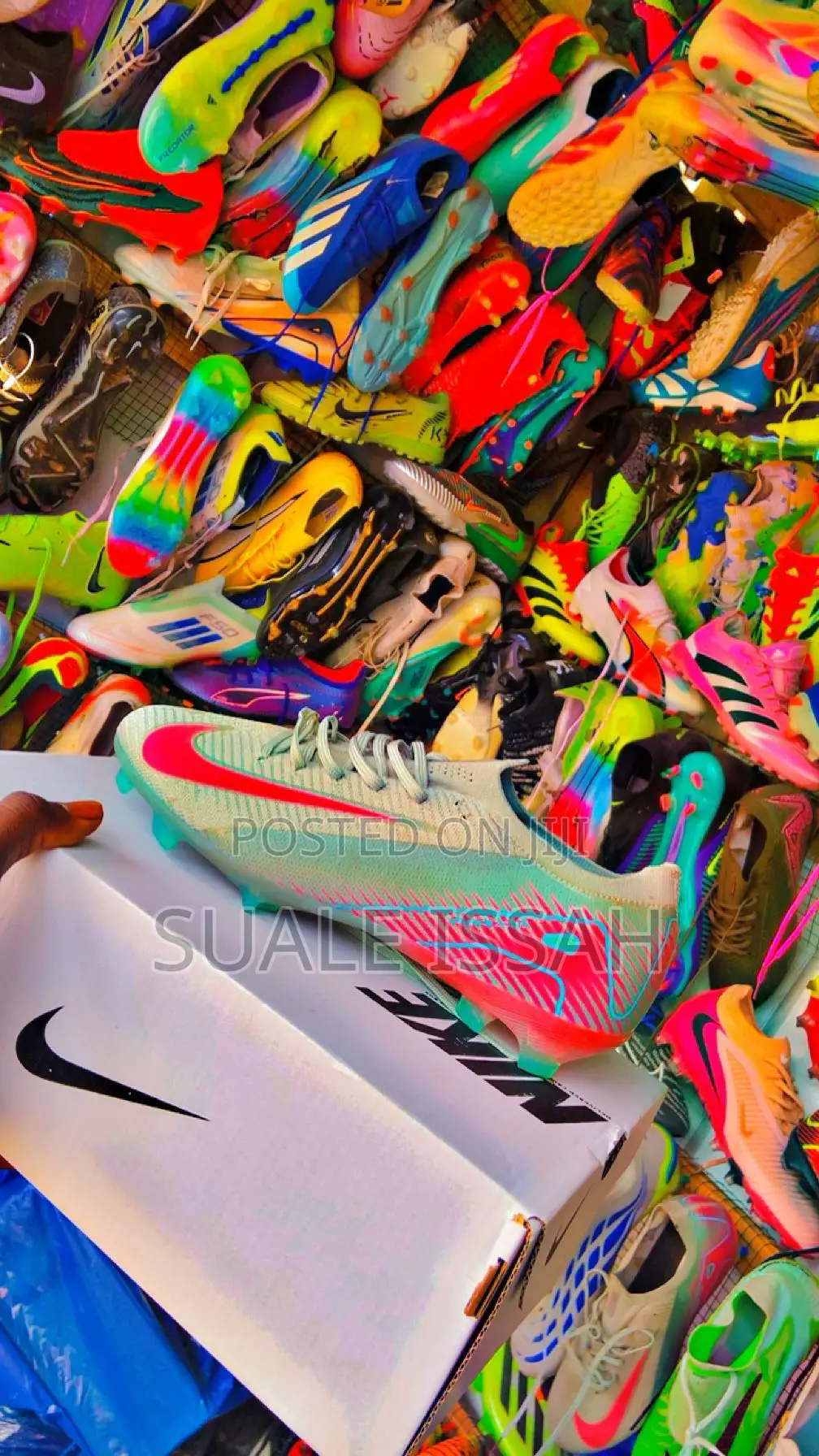 Nike and Addidas Cleats for Latest Season.