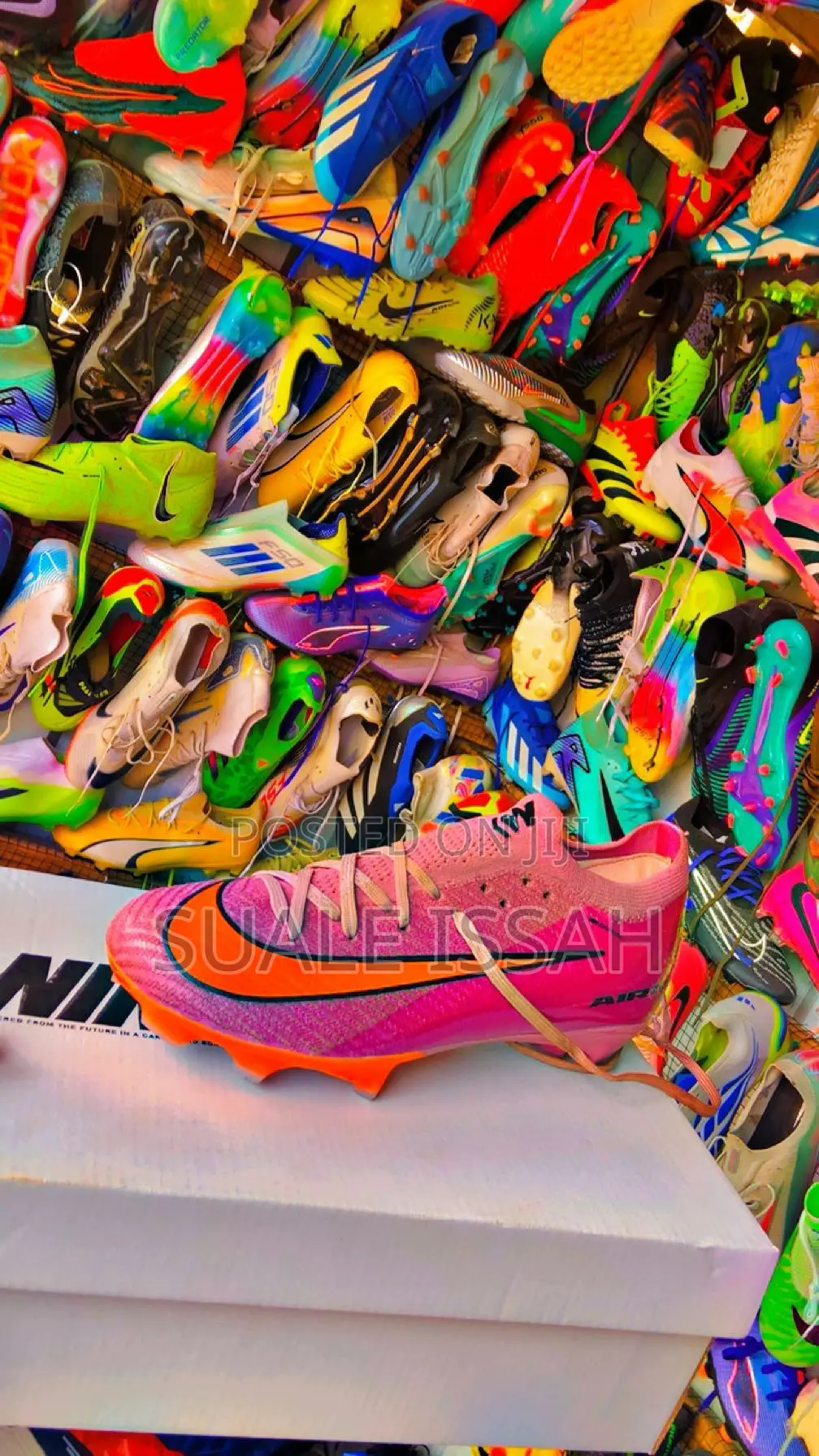 Nike and Addidas Cleats for Latest Season.