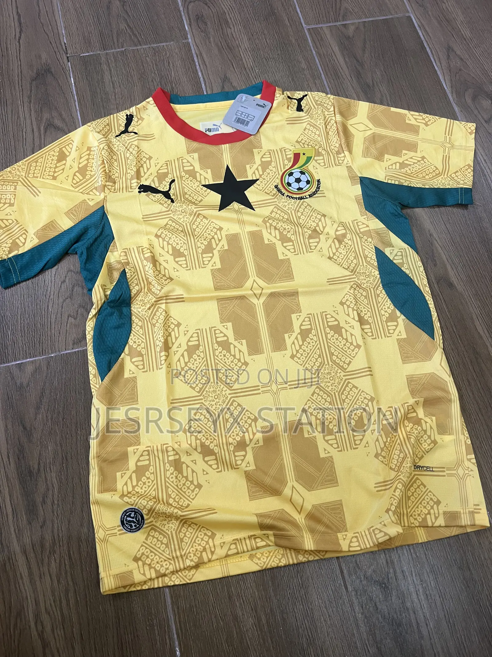 Ghana 2026 Yellow Jersey