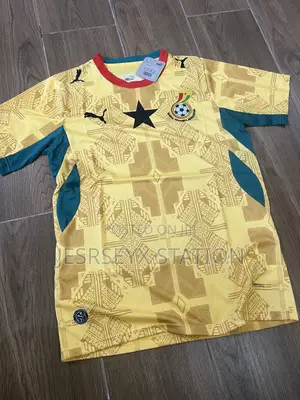 Ghana 2026 Yellow Jersey