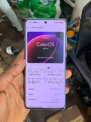 New Oppo Find X7 512 GB Gold