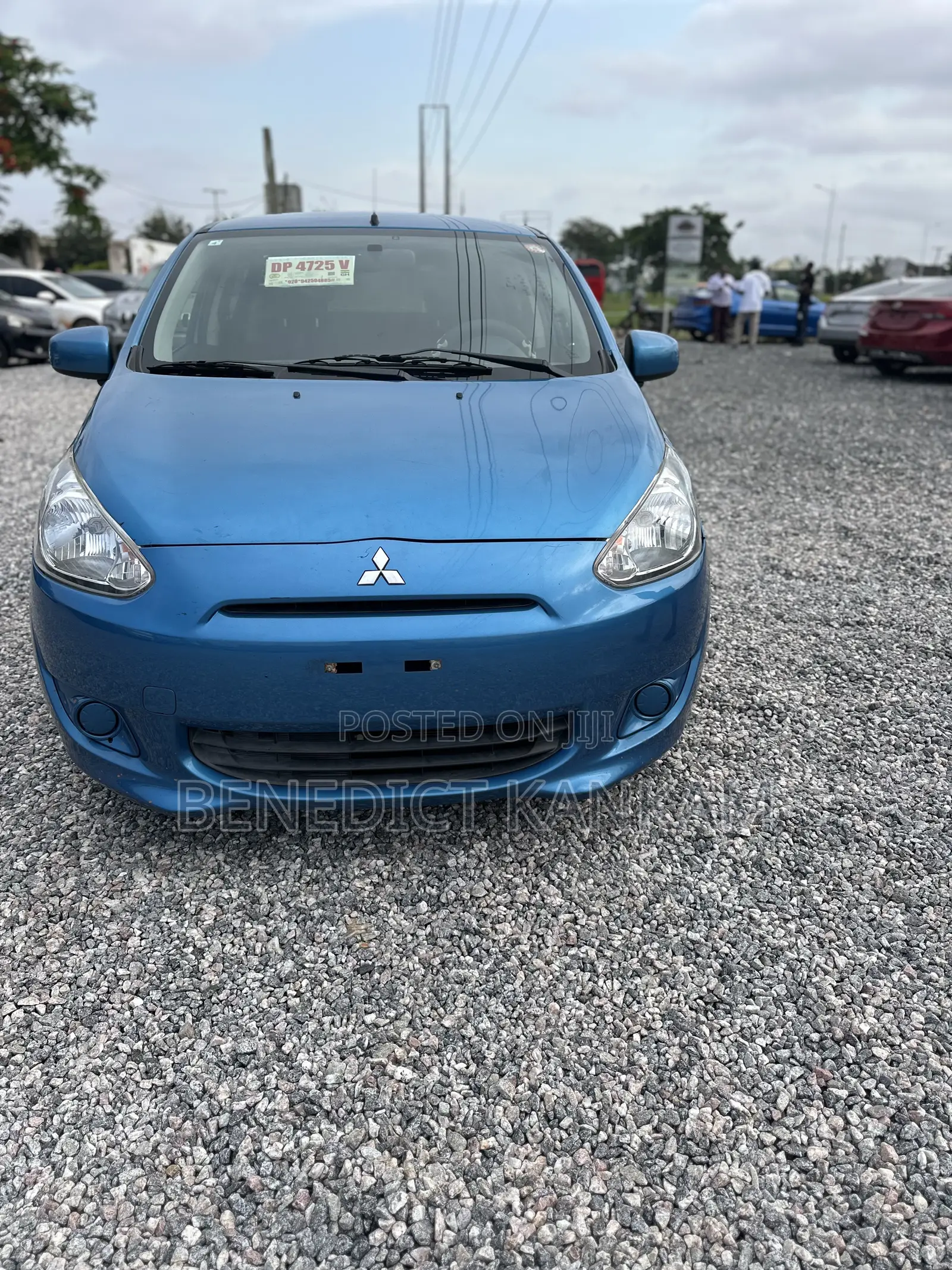 Mitsubishi Mirage ES 4dr Hatchback (1.2L 3cyl CVT) 2014 Blue