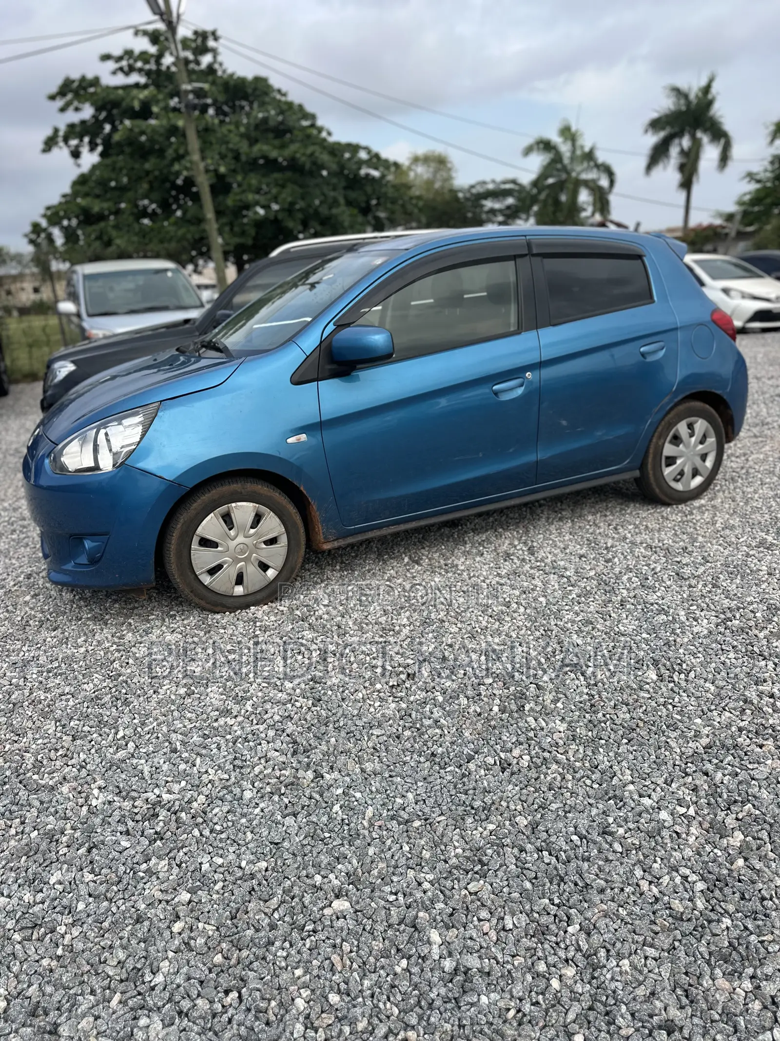 Mitsubishi Mirage ES 4dr Hatchback (1.2L 3cyl CVT) 2014 Blue
