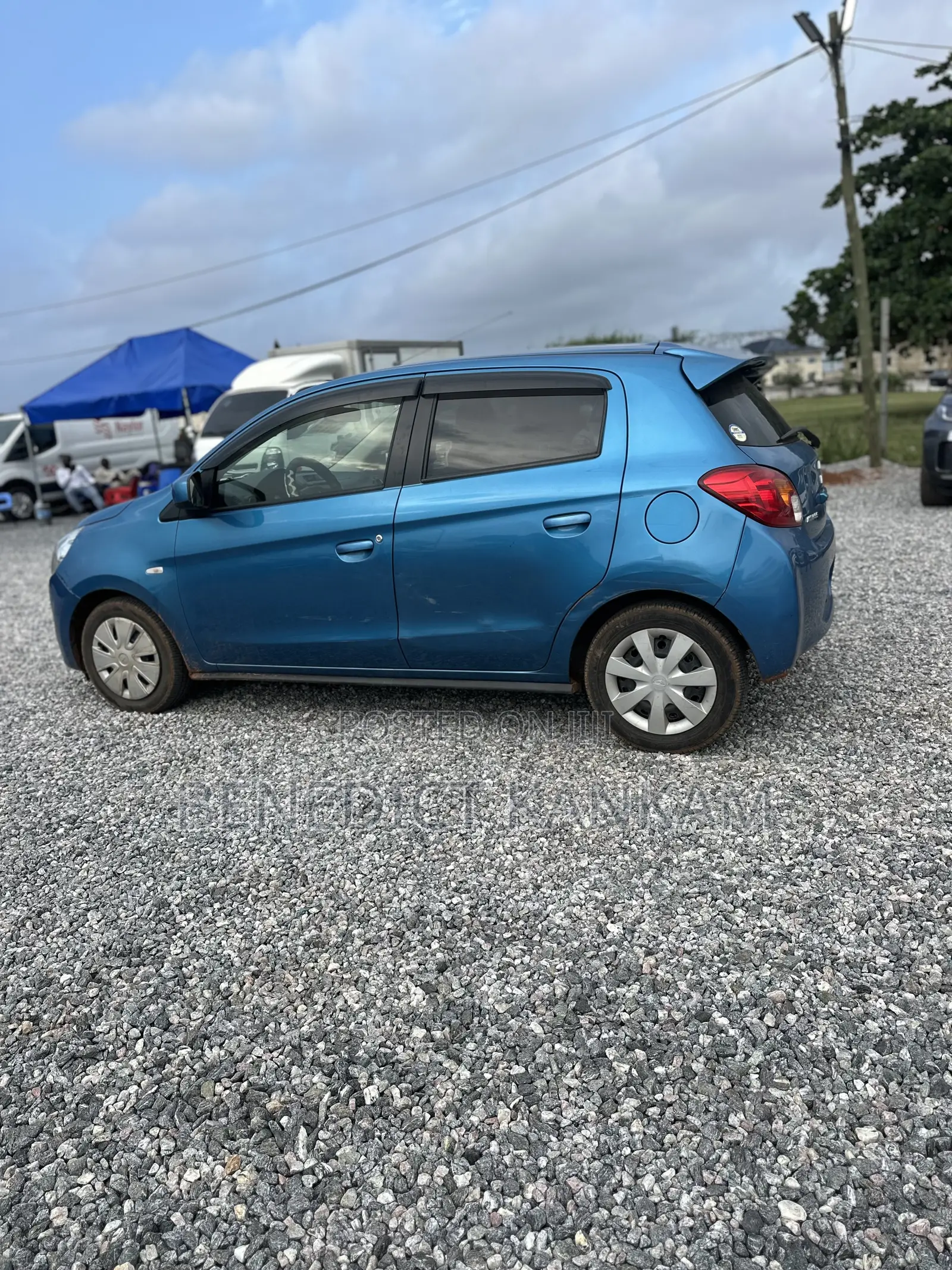 Mitsubishi Mirage ES 4dr Hatchback (1.2L 3cyl CVT) 2014 Blue