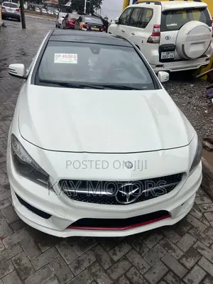 Mercedes-Benz CLA-Class AMG CLA 45 4MATIC Sedan 2015 White