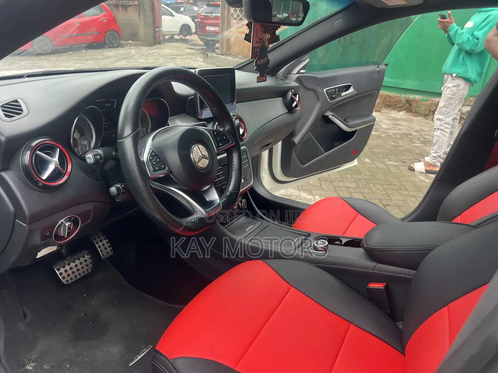 Mercedes-Benz CLA-Class AMG CLA 45 4MATIC Sedan 2015 White