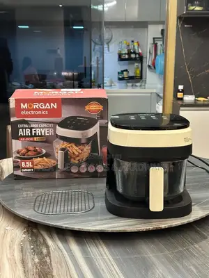 Morgan 8.5l Air Fryer Af-008 2400w Glass Basket - Brand New