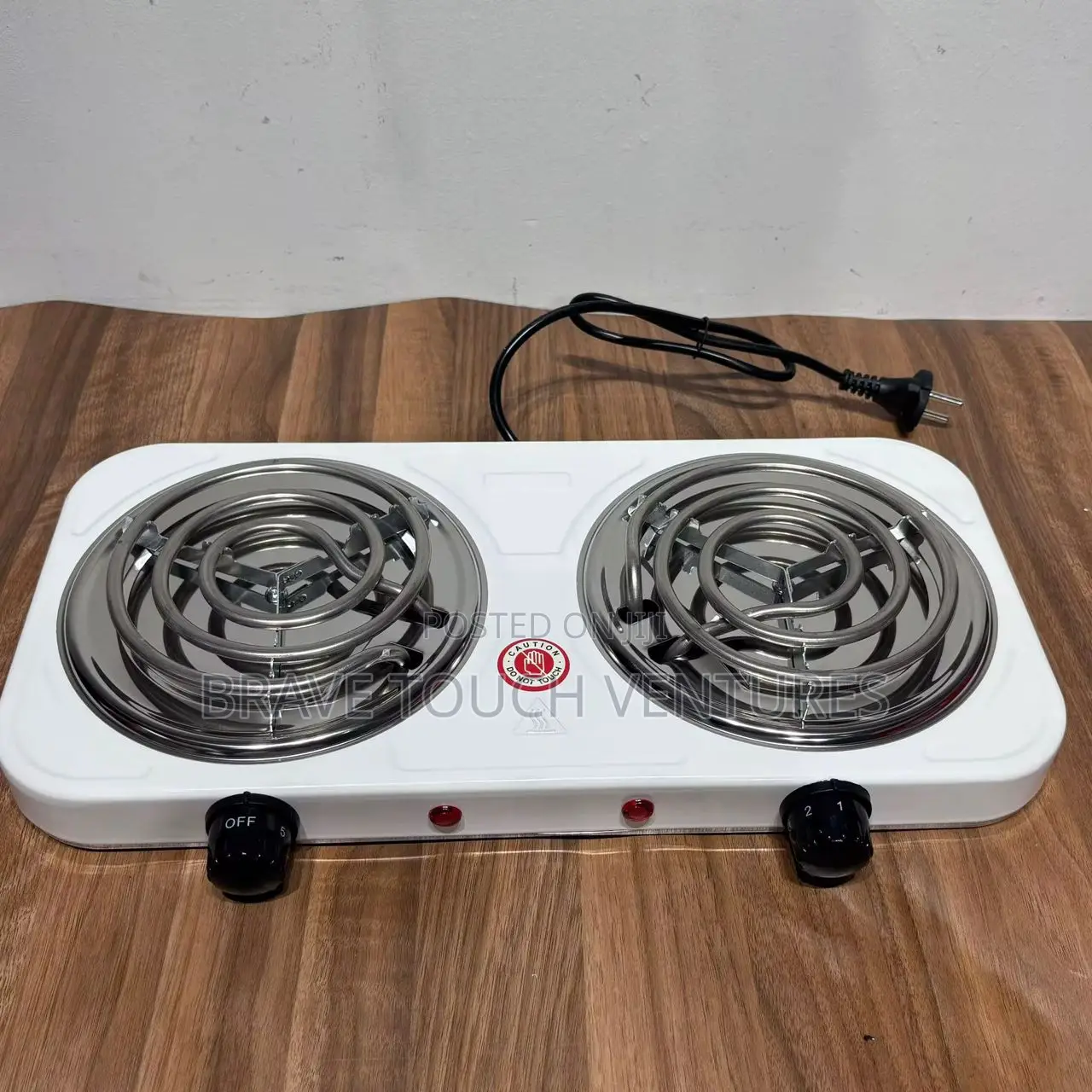 Double Electric Coil Hot Plate 2000w