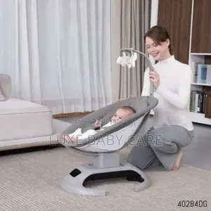 Mastela Lullaby Orbit Electric Crib - Smart Auto Swing Cradle